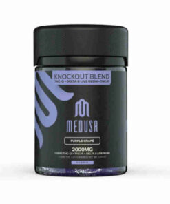 Medusa Knockout Blend 100mg D10 + THCP + D8 Gummies (20pc)